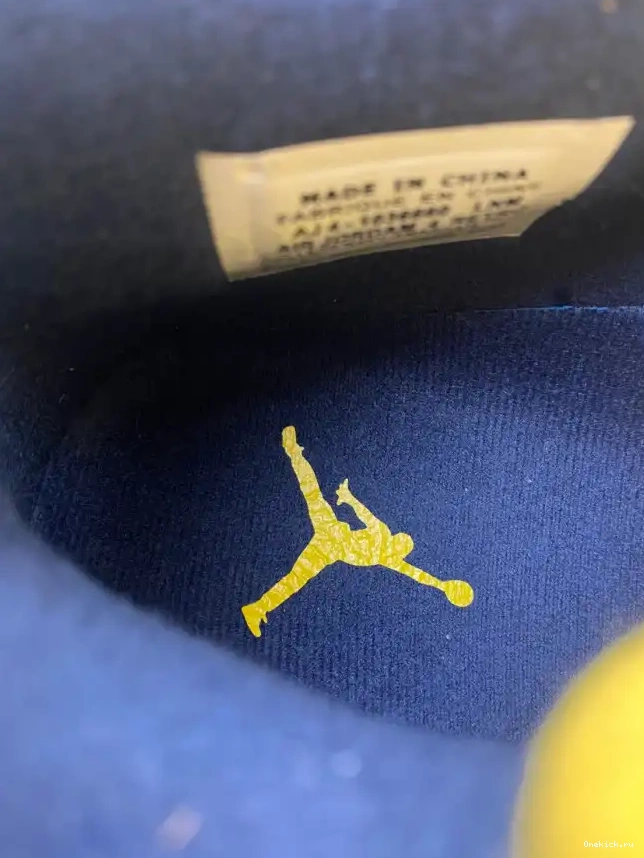 One Kick Michigan Jordan 4 Retro Air AJ4-1036660 (PE) 0624